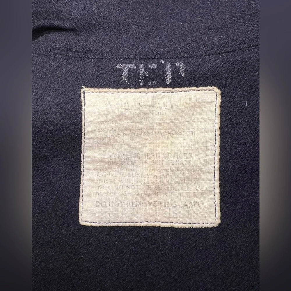 Vintage US Navy USN Naval Sailor Crackerjack Uniform Jumper size medium Nautical